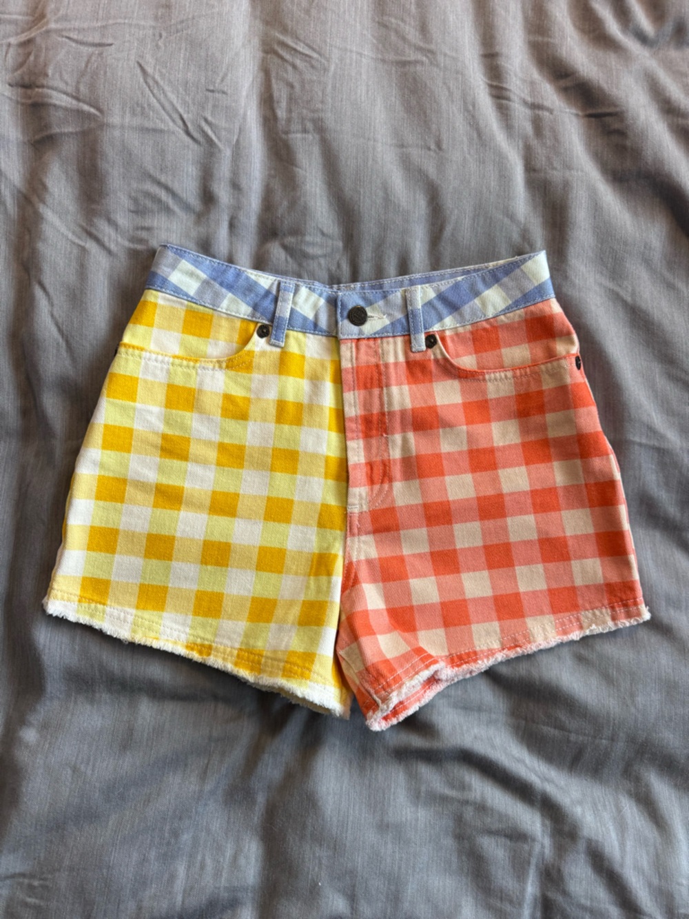 Farm Rio Colorblock Picnic Shorts